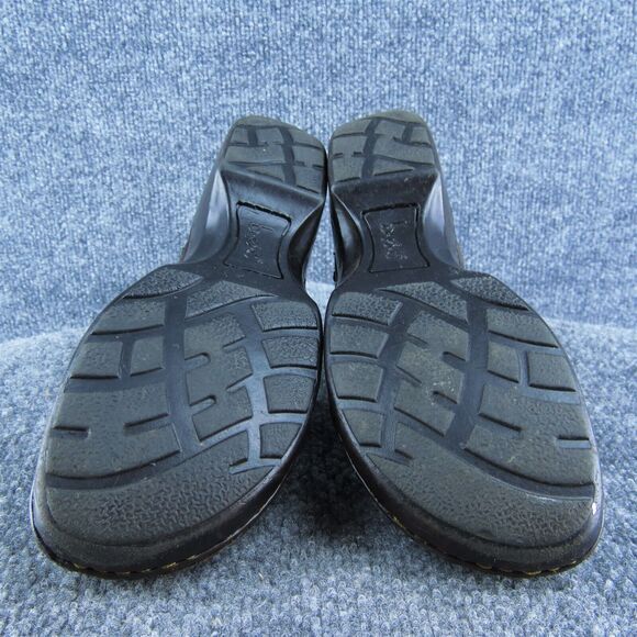 Born Concept Women Clog Shoes Brown Leather Slip On Size 7.5‎ Medium - Picture 9 of 9